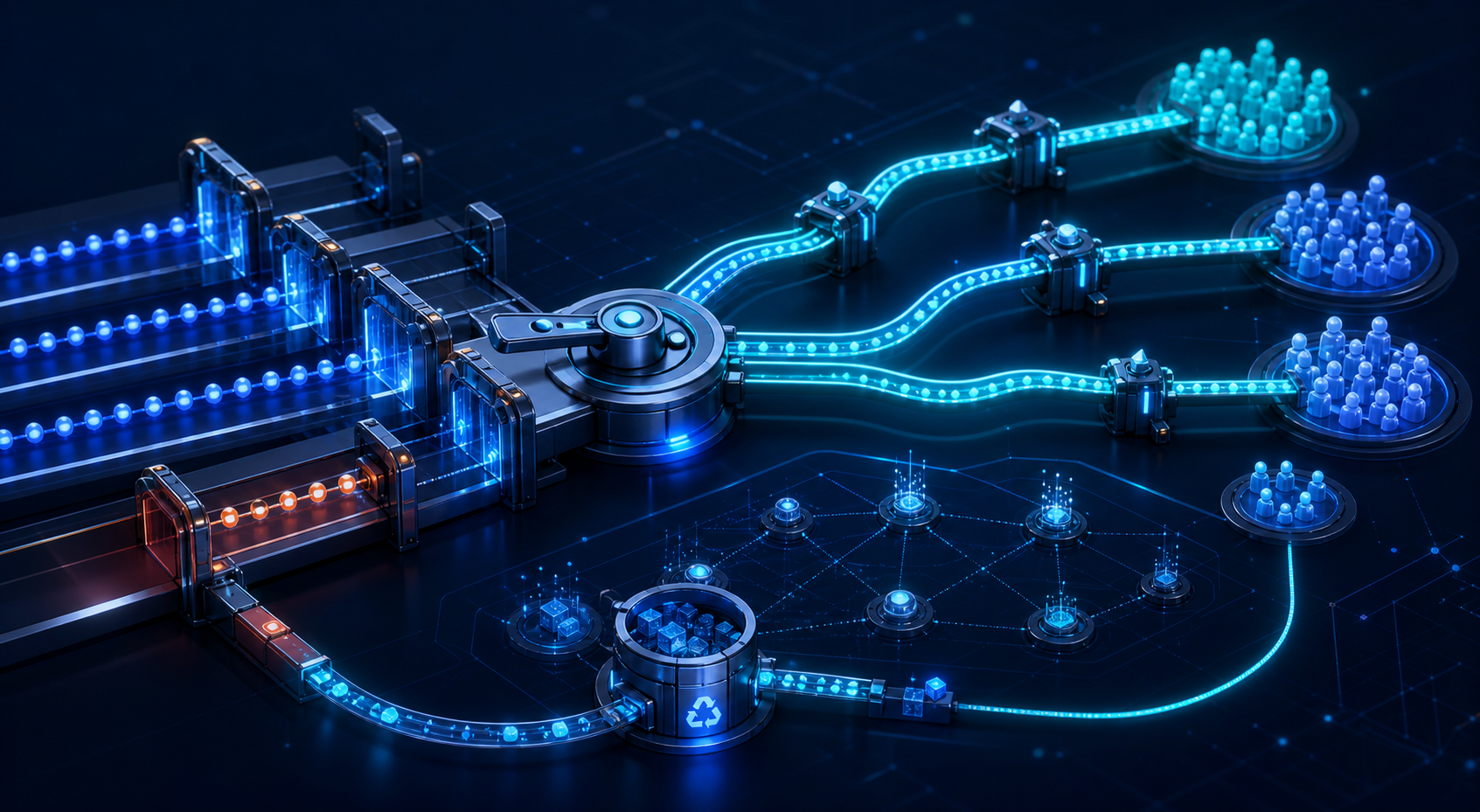 Feature flag controls governing a progressive software rollout
